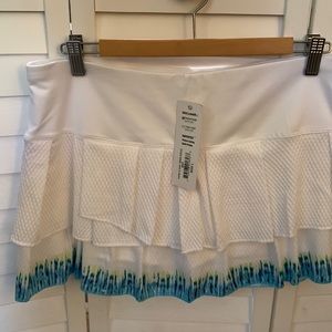 NWT Lucky in Love Tennis Skirt